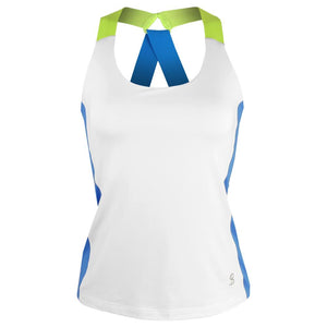 Sofibella Women's New Wave 24" Tank - White