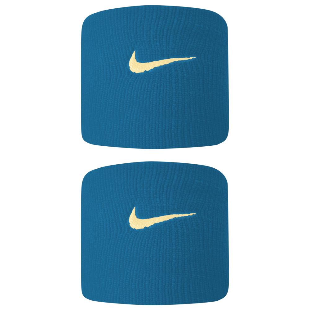 Nike Swoosh Premier DriFit Wristbands - Dark Marina/Pale Vanilla