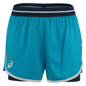 Asics Women's Match Short - Teal Blue