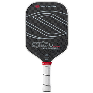 Selkirk VANGUARD Pro Epic Raw Carbon - Black/White