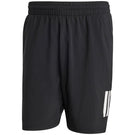 adidas Men's Club 3 Stripe 7" Short - Black