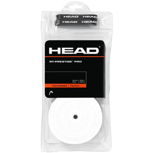 Head Prestige Pro Overgrip - 30 Pack - White