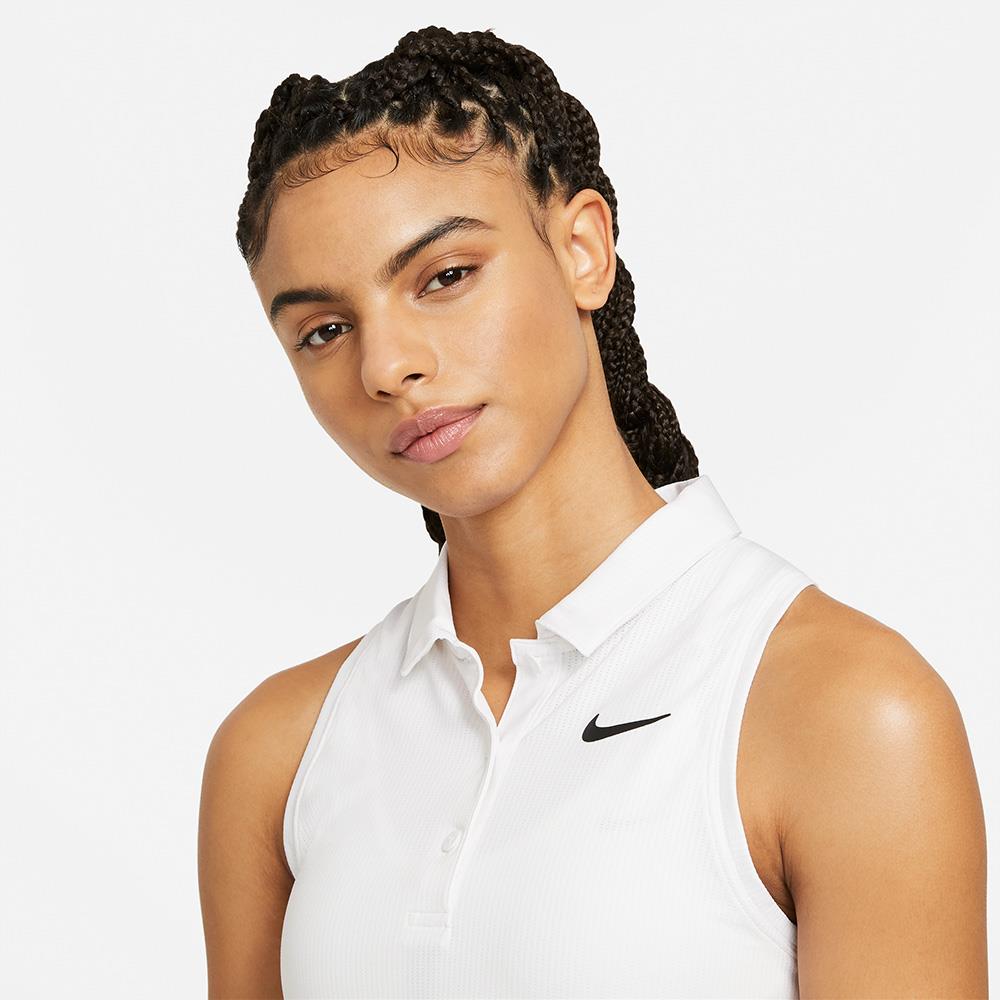 Nike Women s Victory Polo Dress White