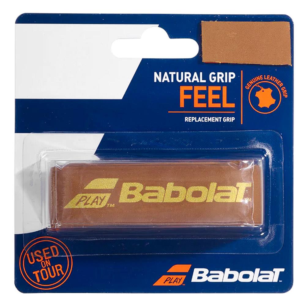 Babolat Natural Brown Leather Replacement Grip Merchant of Tennis