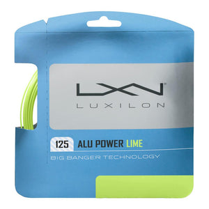 Luxilon Alu Power - 125 - Lime - String Set