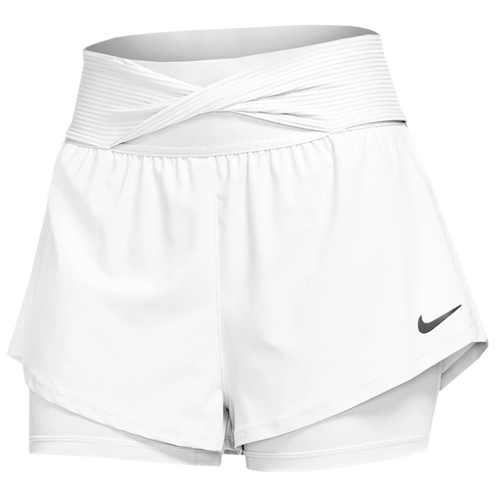 Nike Women's Advantage Novelty Short - White – Merchant of Tennis