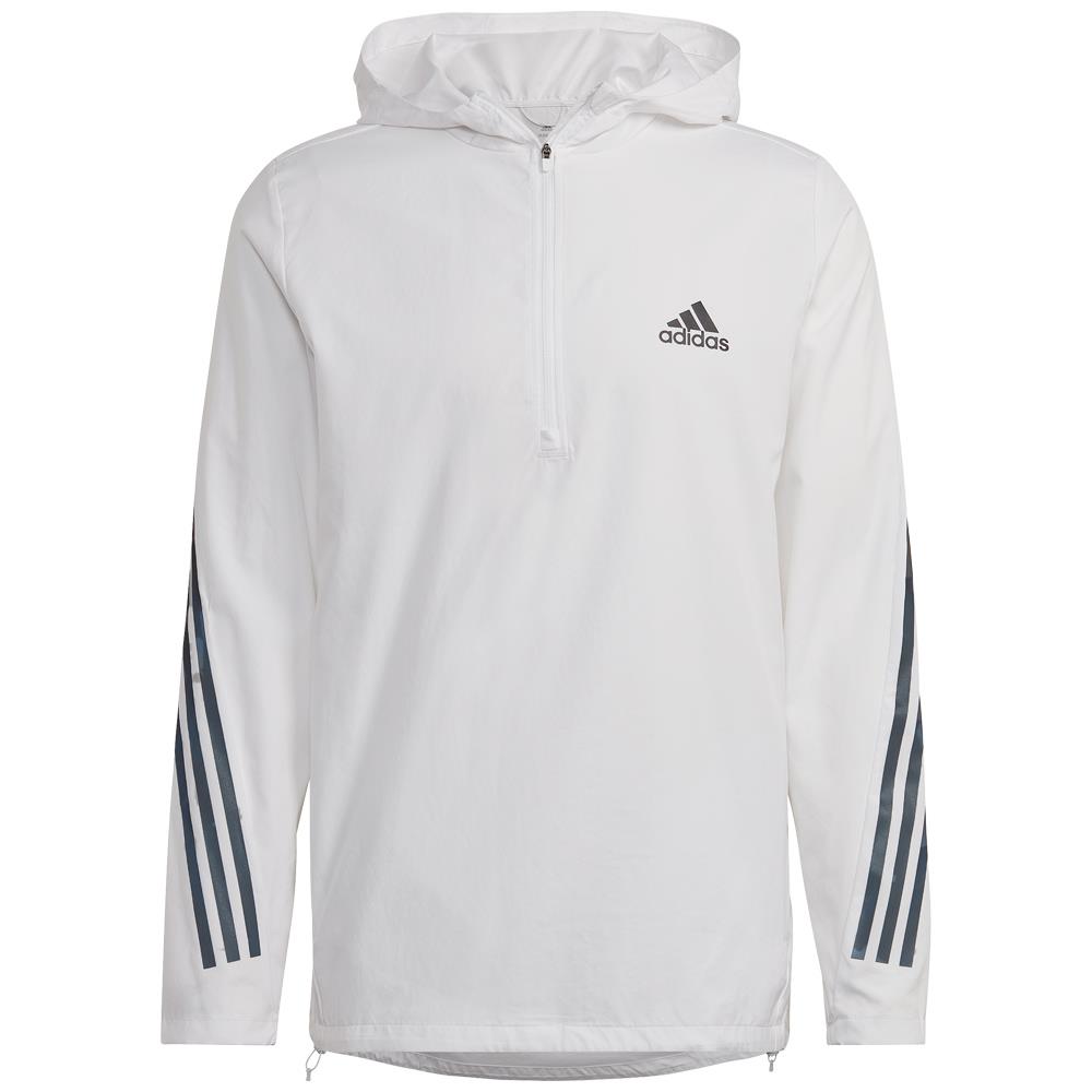 adidas Run Icons 3-Stripes Jacket - White – Merchant of Tennis