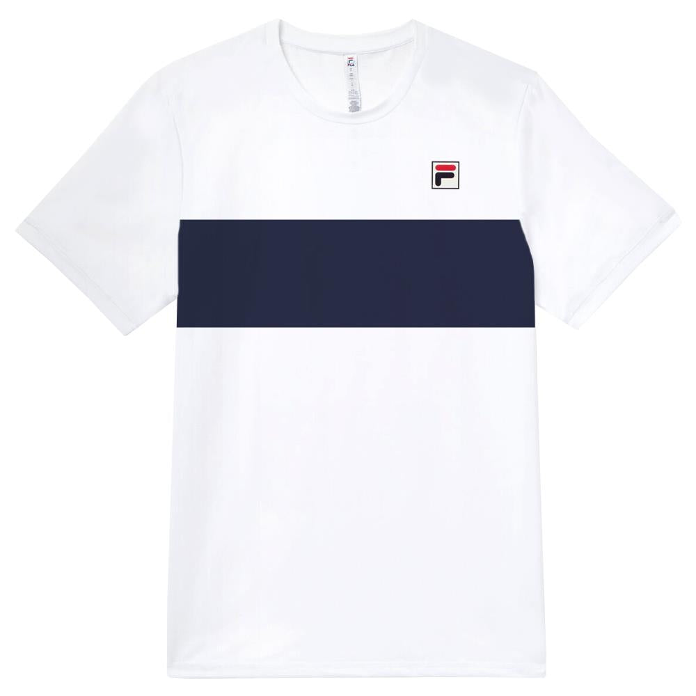 Fila white and on sale blue