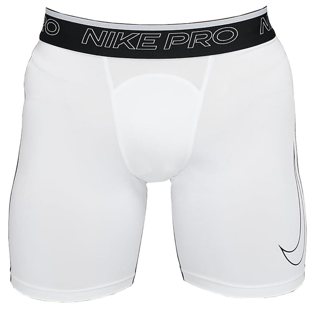Nike Men's Pro Compression Shorts - White/Black – Merchant of Tennis