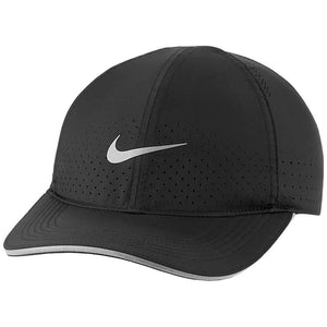 Nike Hat Visor Cap AeroBill Running Training Dri-Fit Gray AV6960